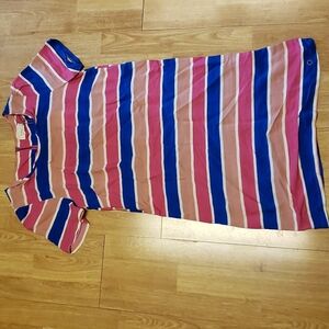 NWT Numph striped Jolene shift dress sz 4